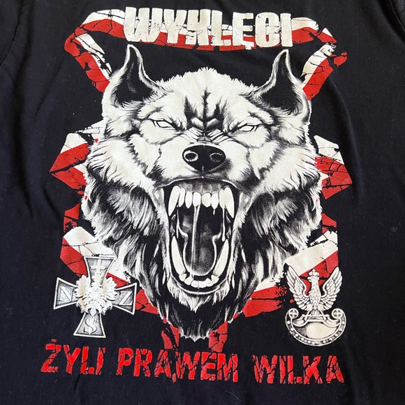 POLSKA Polish patriotic t-shirt size M - Picture 2 of 2